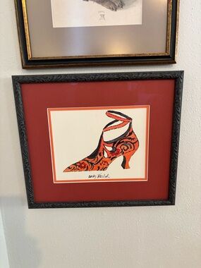 Fine Pop Art by Andy Warhol Print Professionally Framed & Matted 16 x 14